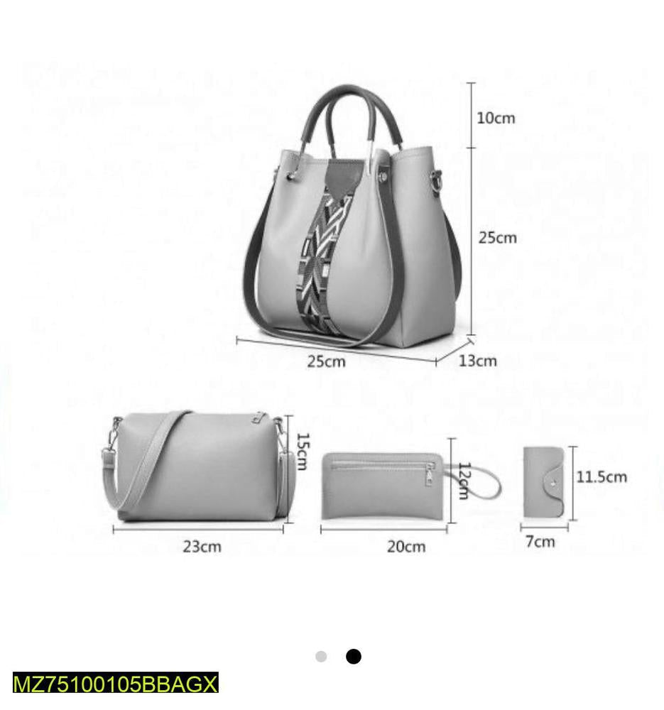 Women 4 PCs handbags set t4trendz