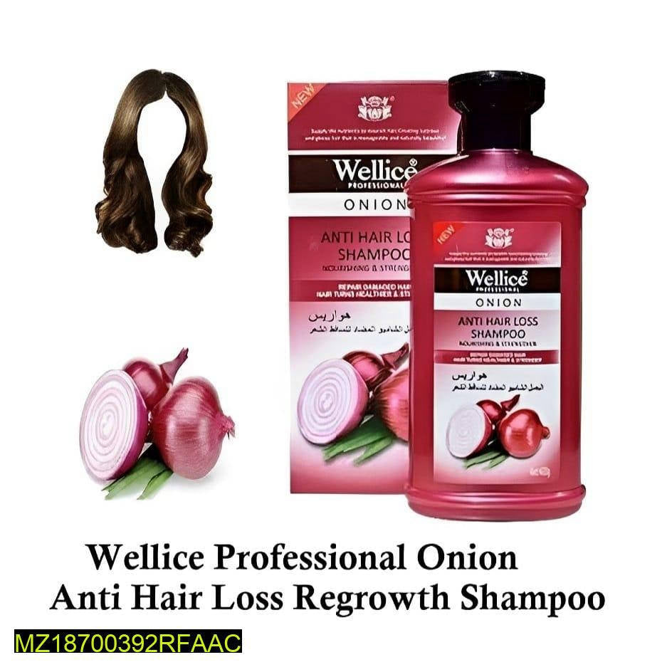 Anti hair loss onion shampoo 400ml Markaz