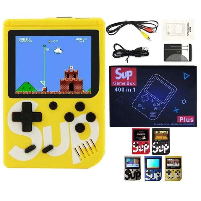 SUP 400 in 1 Games Retro Game Box Console Handheld Game PAD Gamebox