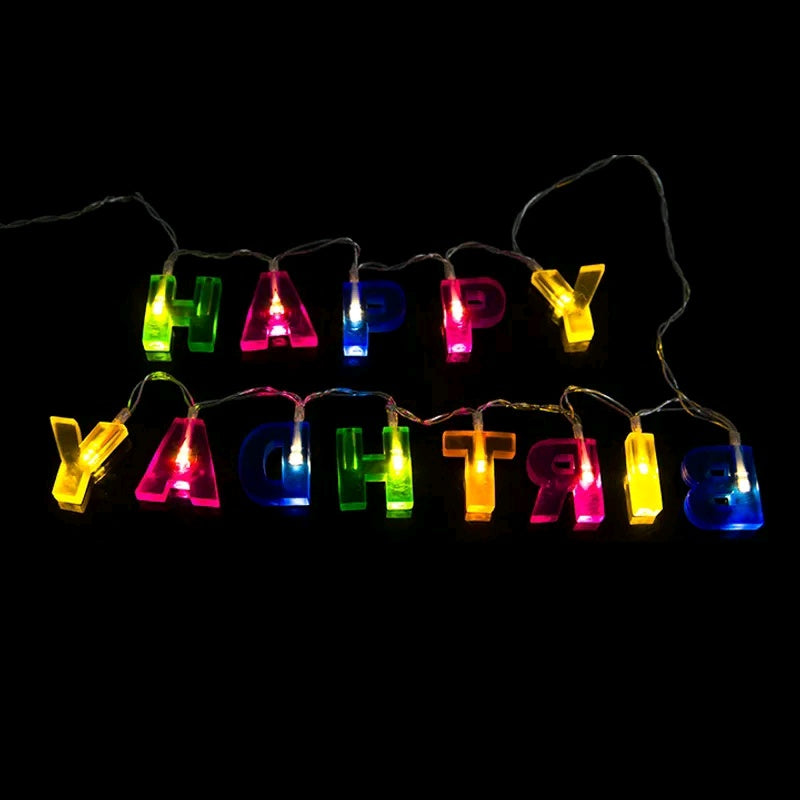 Happy Birthday Lights Zarya
