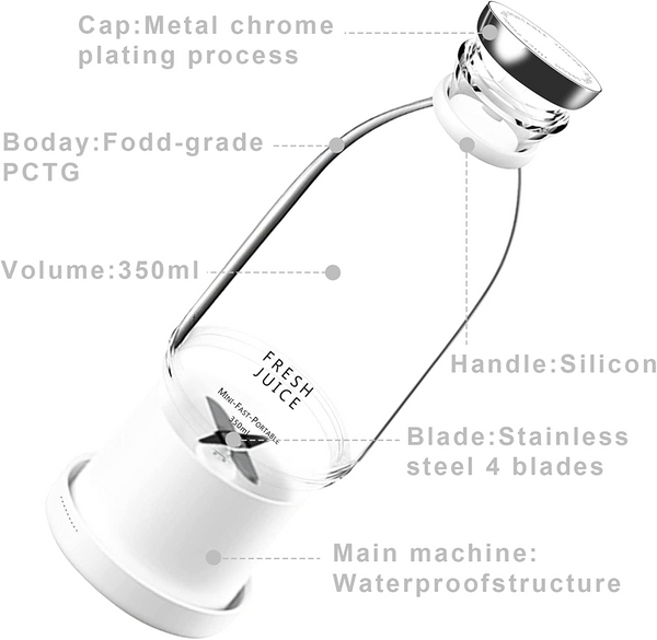 Portable Blender Juicer | USB Rechargeable Little chic