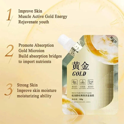YA BAO LI Retinol Gold Peel Off MasK Anti-aging & Lifting 100g (Buy 1 Get 1 Free)