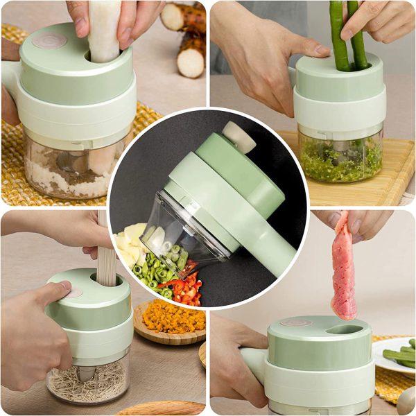 Electric Handheld Hammer Vegetable Cutter Little chic