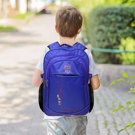 School bag blue