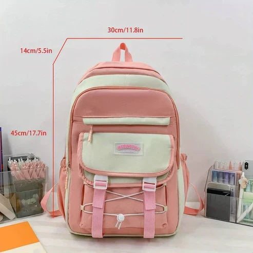 4Pcs/set girls Backpacks