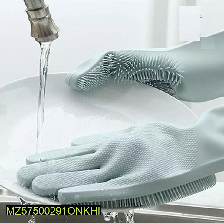 High grade dish washing rubber gloves Markaz