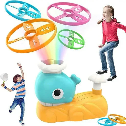 Whale Disc Flying Saucer Toy – Fun & Safe Outdoor Play for Kids