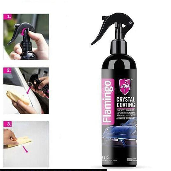 1 Pc Gloss Shine Liquid Car Polish Spray, 250m t4trendz