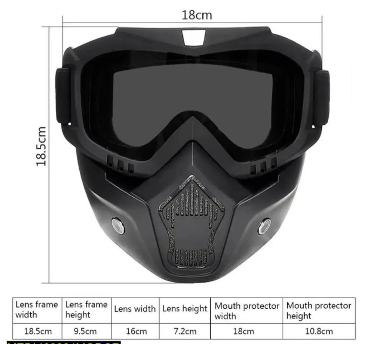Motorcycle Dustproof Motocross Glasses t4trendz