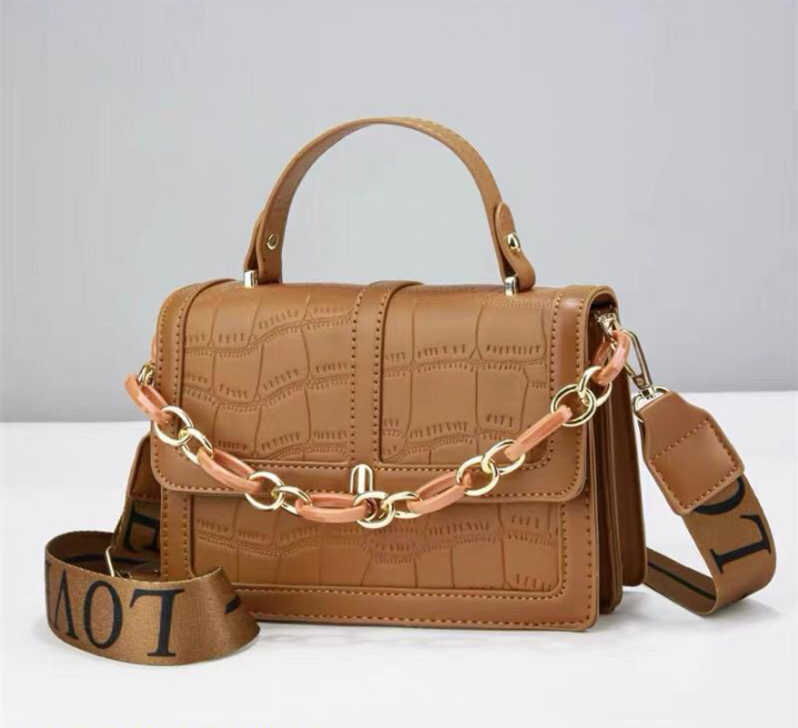Nylon Plain Hand Bag in Assorted Color t4trendz