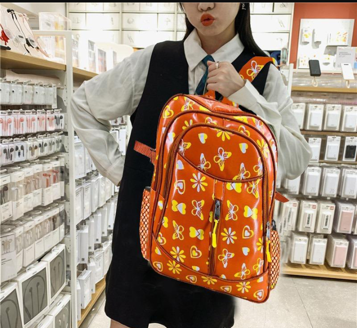 Unisex Rexine Casual Backpack school bag t4trendz