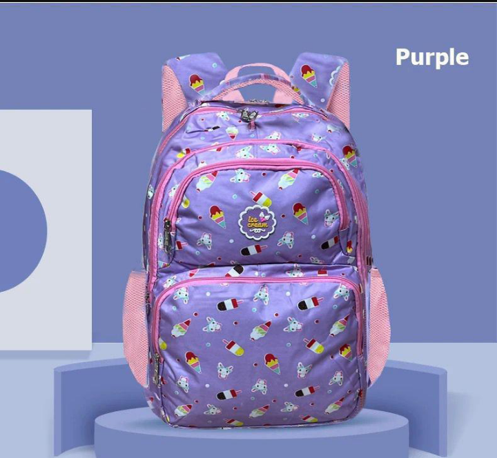 17 Inches Backpack Orange t4trendz