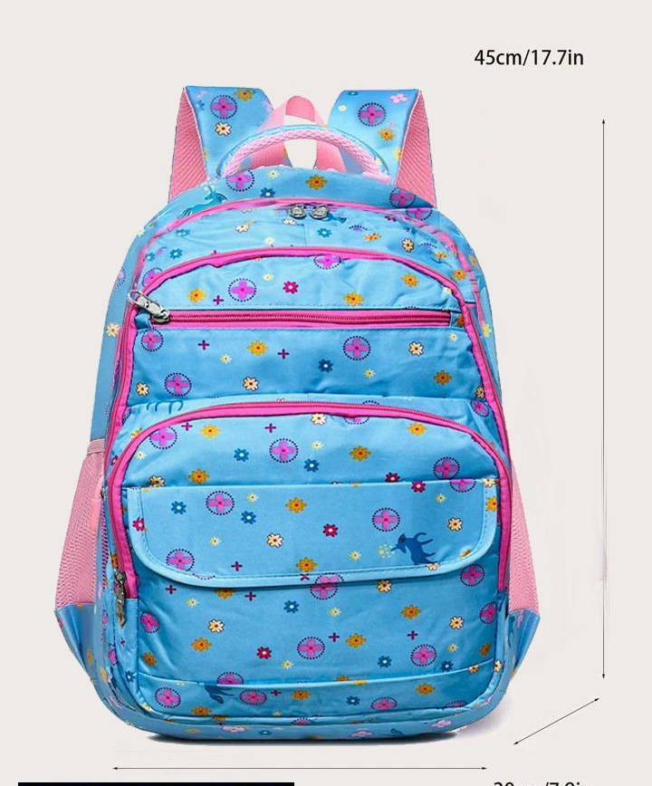 Kid's Printed School Bag t4trendz