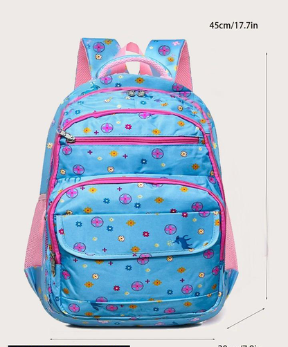 Kid's Printed School Bag t4trendz