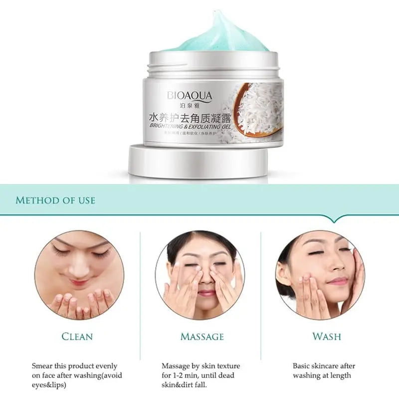 Bioaqua Rice Brightening & Exfoliating Gel t4trendz