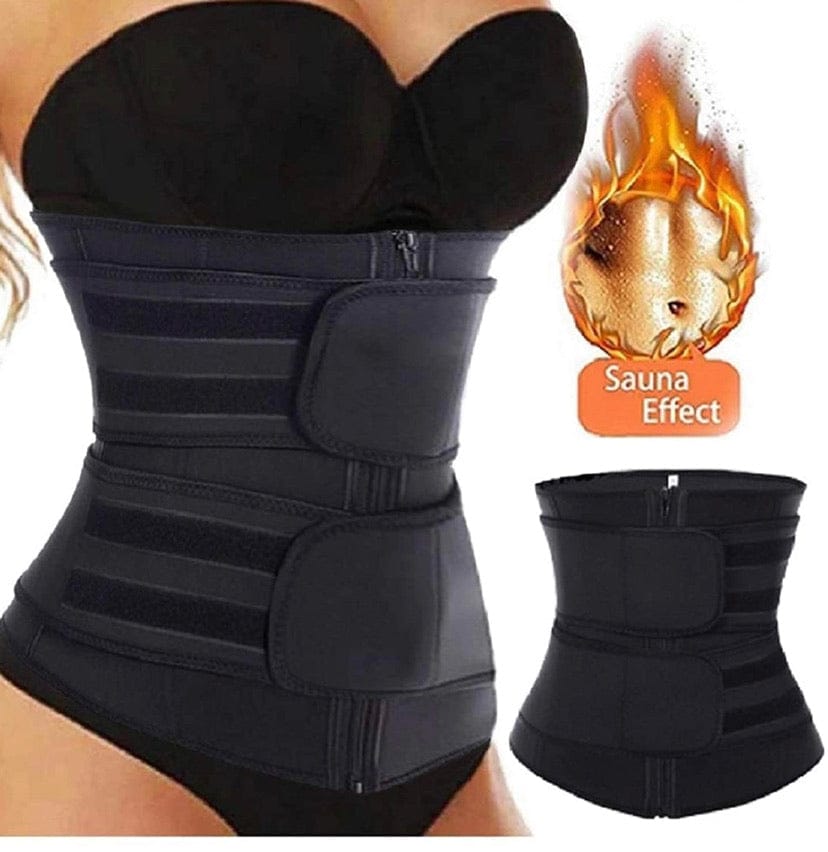 Zipper slimming belt Little chic