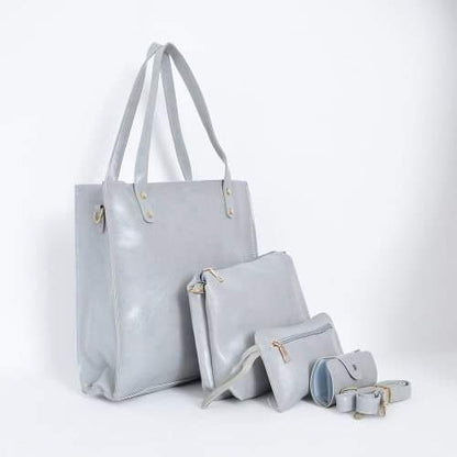 4pcs leather handbag Little chic