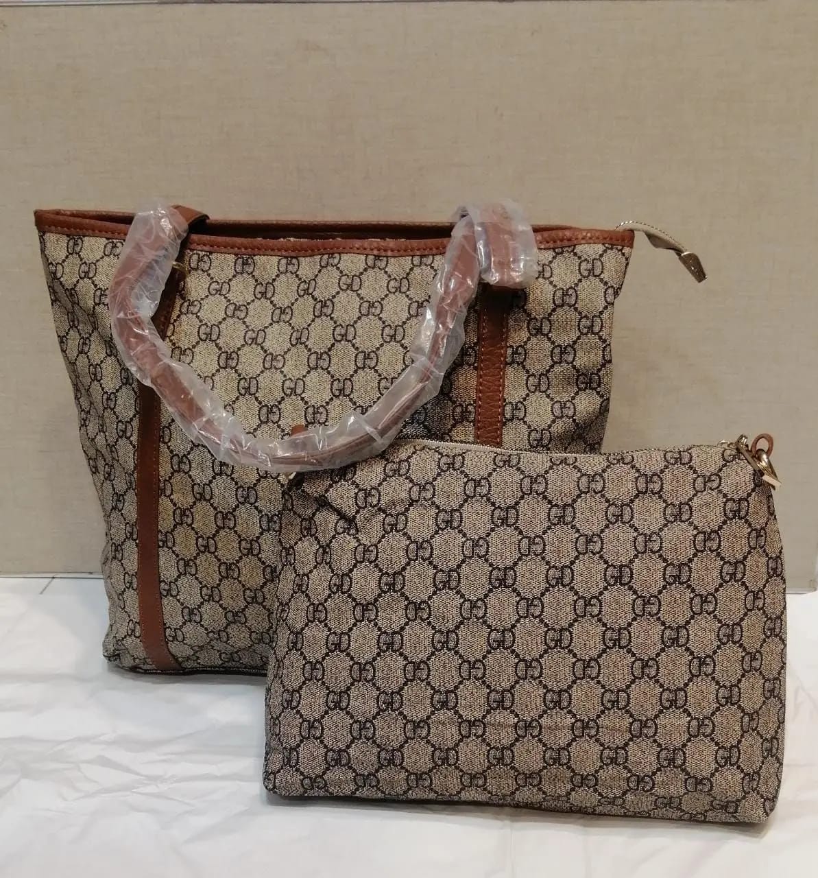 2pcs casual design handbag Little chic