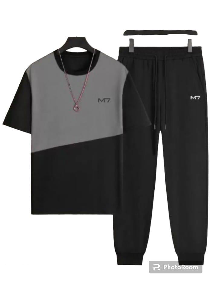 2 pcs unisex polyester printed track suite t4trendz