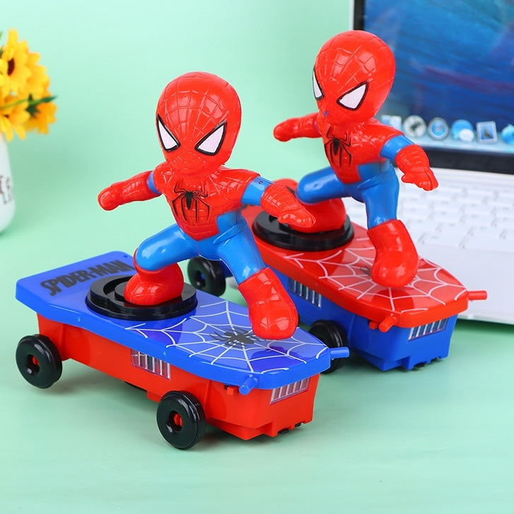 Spider-Man Electric Stunt Scooter & Skateboard