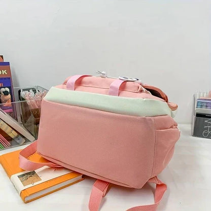 4Pcs/set girls Backpacks