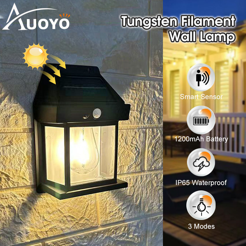 Solar wall lamp Motion Sensor Outdoor Solar Markaz