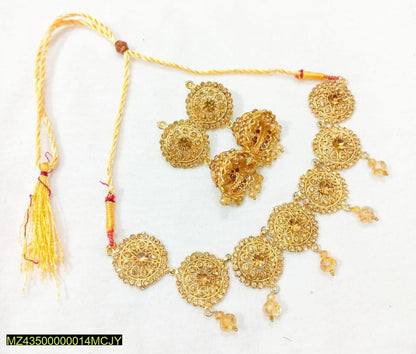 Artificial stones fancy choker set t4trendz