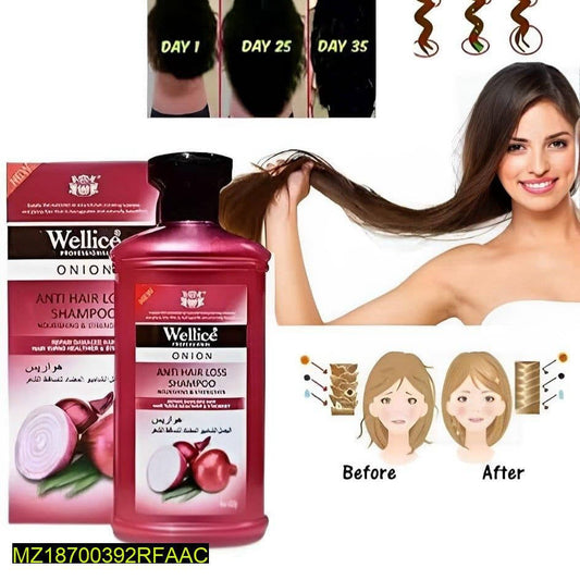Anti hair loss onion shampoo 400ml Markaz
