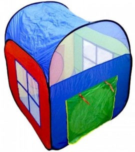 Multicolor Playhouse Tent with 50 Soft Plastic Balls - Fun Indoor & Outdoor Play Set