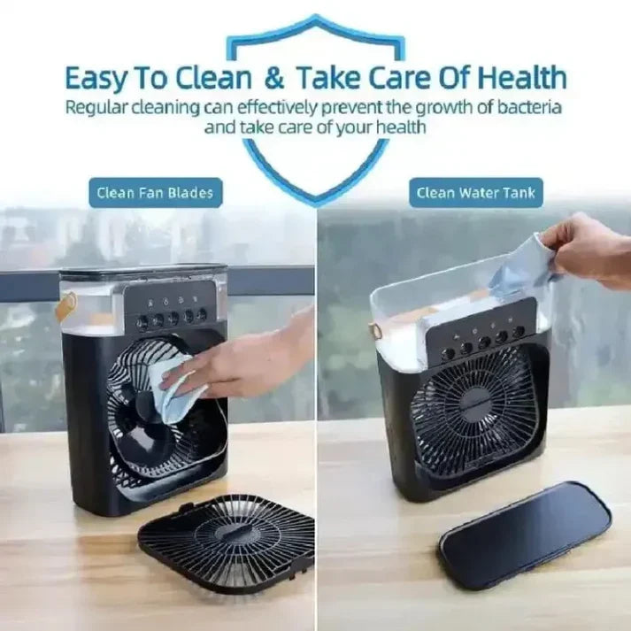 Portable Air Cooler With RGB Lights